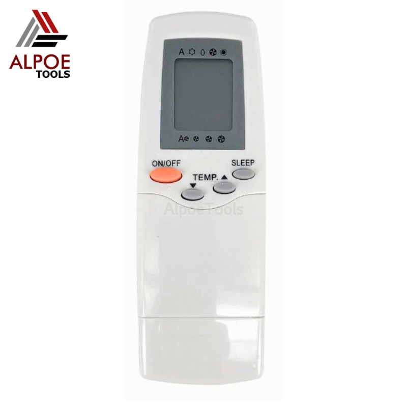 รีโมทแอร์ ยี่ห้อ Carrier ฝาพับ รุ่น RFL-0601EHL