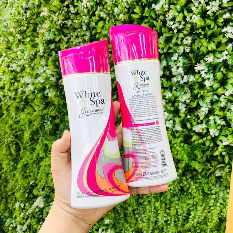 มิสทิน ไวท์ สปา กลูต้าไธโอน โลชั่น 200 มล. Mistine White Spa Glutathione UV White Lotion 200 ml