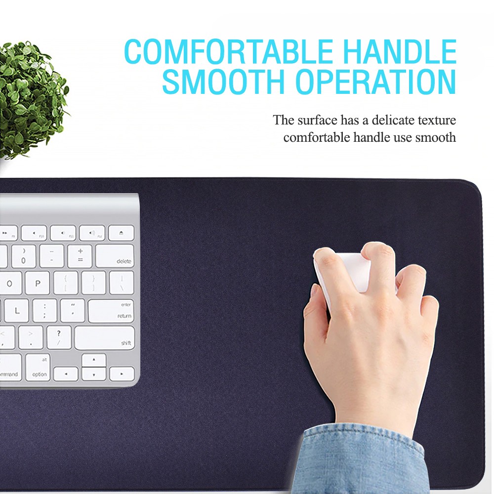 MP-7032 OKER แผ่นรองเมาส์สีดำขนาด 70x35 CM หนา3 มม MP-OK-AD-7032B