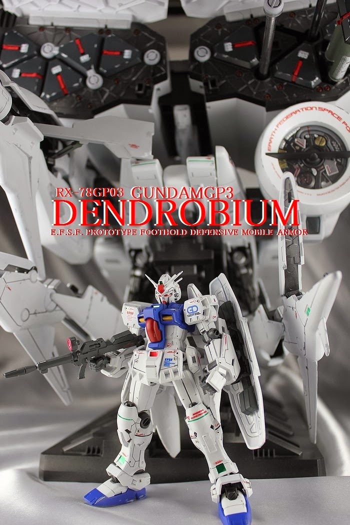 HGUC RX-78 GP03 Gundam GP03 Dendrobium+DVD