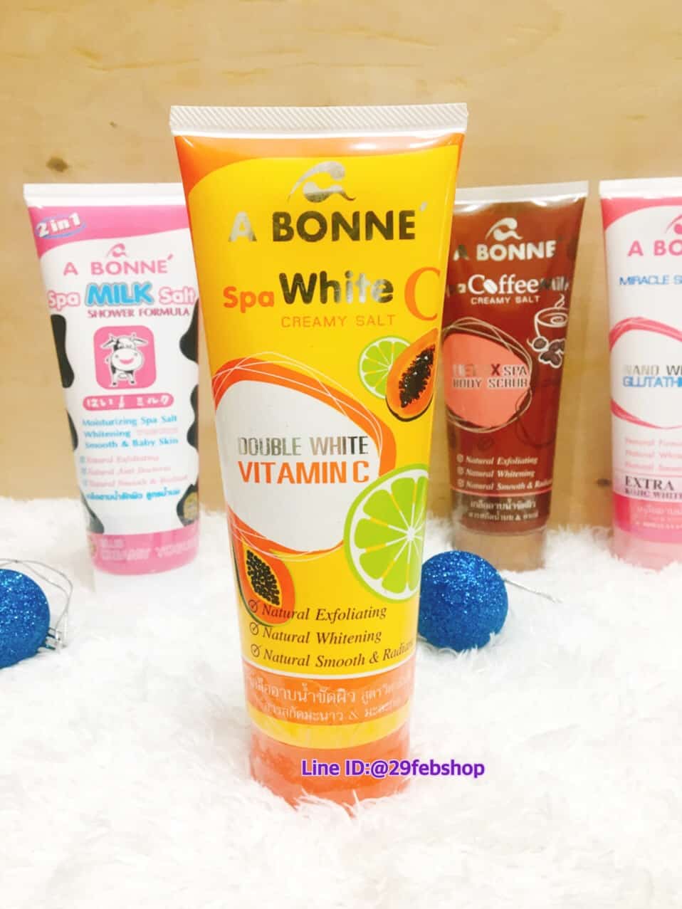 A Bonne Spa White C Creamy Salt 350g.