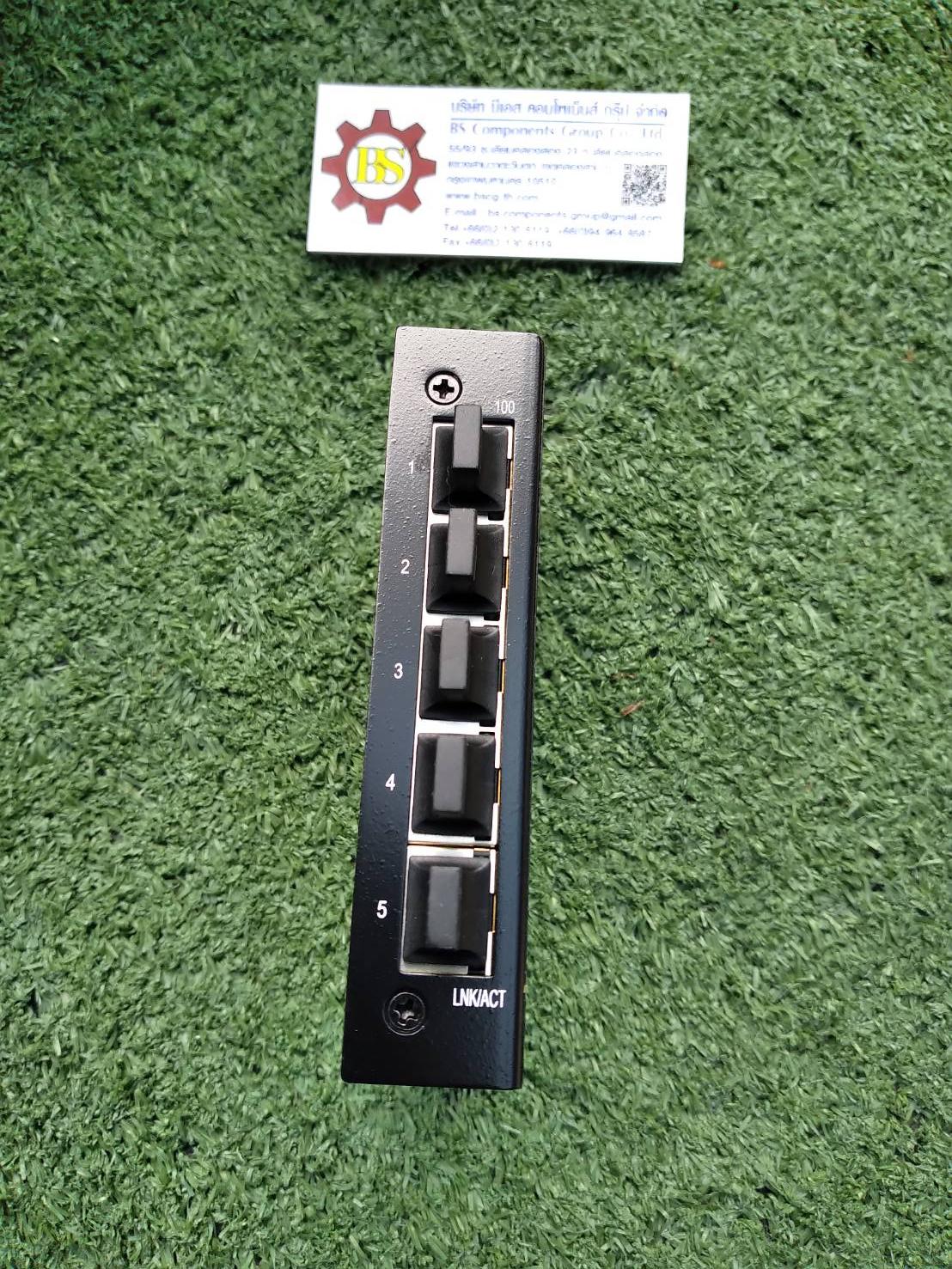 WAGO : Industrial-ECO-Switch; 5-port 100Base-TX;black