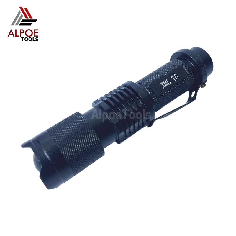 ไฟฉายแรงสูง หลอด T6 พร้อมอุปกรณ์ชาร์จ รุ่น JX-5104B