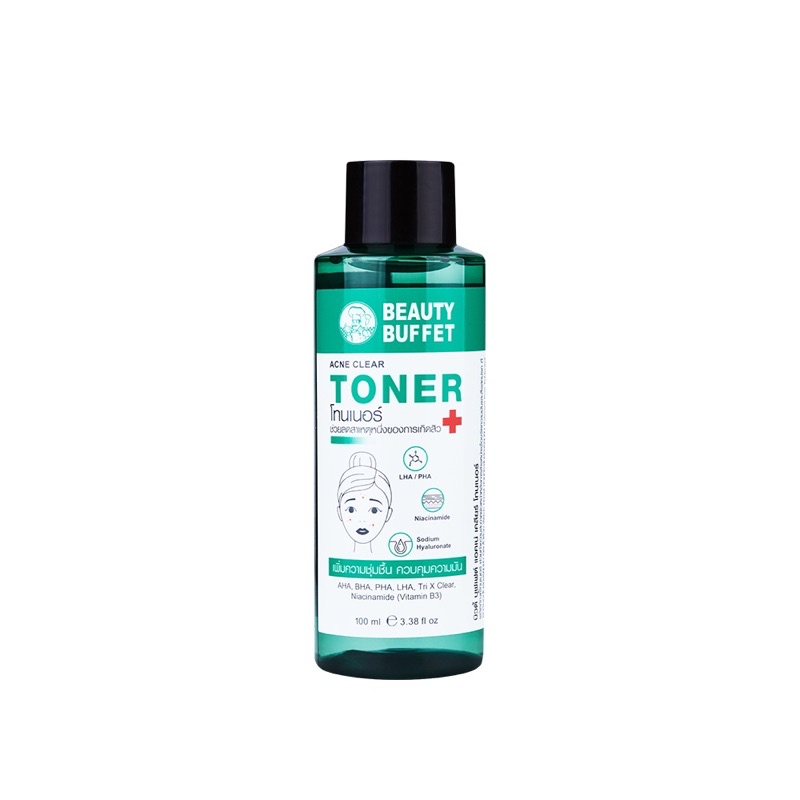 BEAUTY BUFFET ACNE CLEAR TONER 100 ML โทนเนอร์ลดสิว