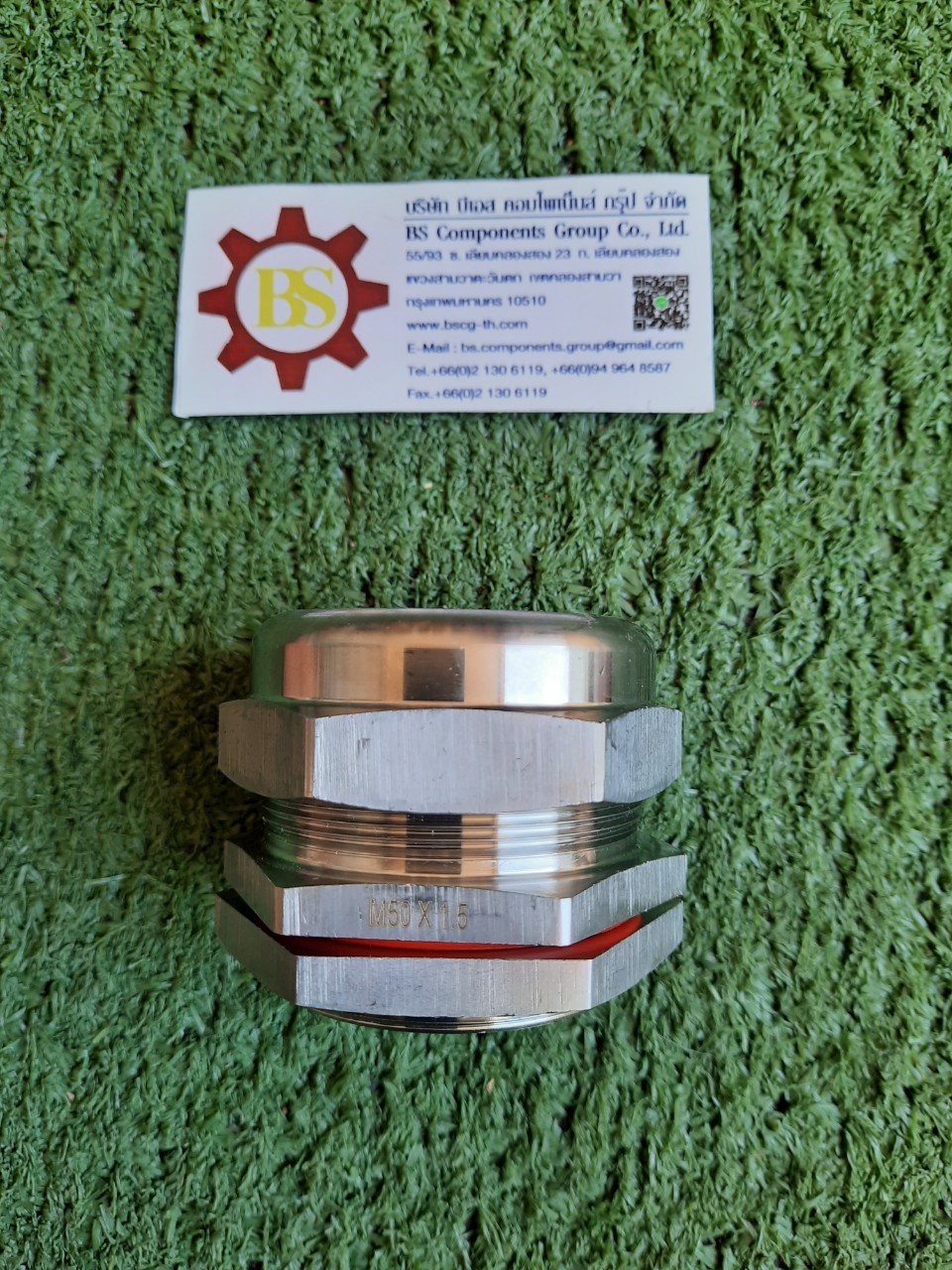 SHINOHAWA : เคเบิ้ลแกลนสแตนเลส M50x1.5 IP68 32-38mm (PL365)