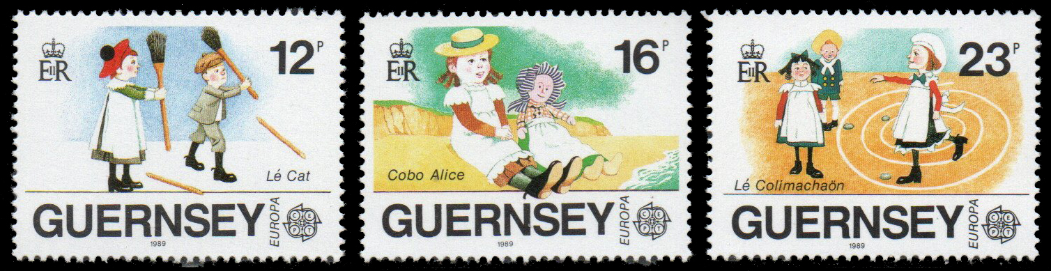 1989 EUROPA Stamps - Children's Games
