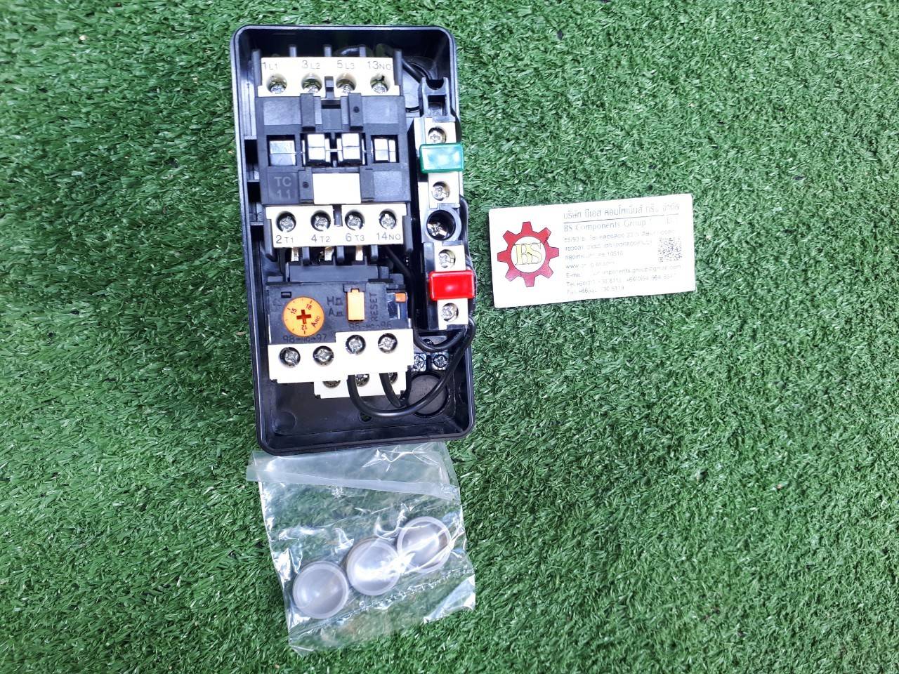 TEND : Enclose + ปุ่มกด + แลมป์ TBL11A22 15A coil220V