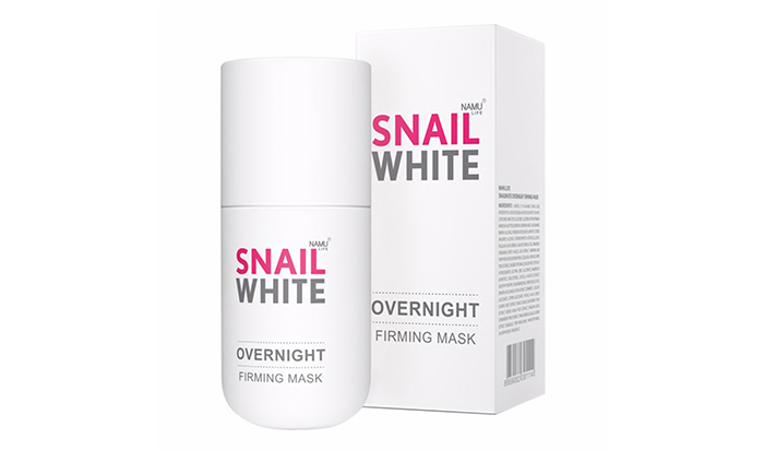 NAMU LIFE SNAIL WHITE OVERNIGHT FIRMING MASK