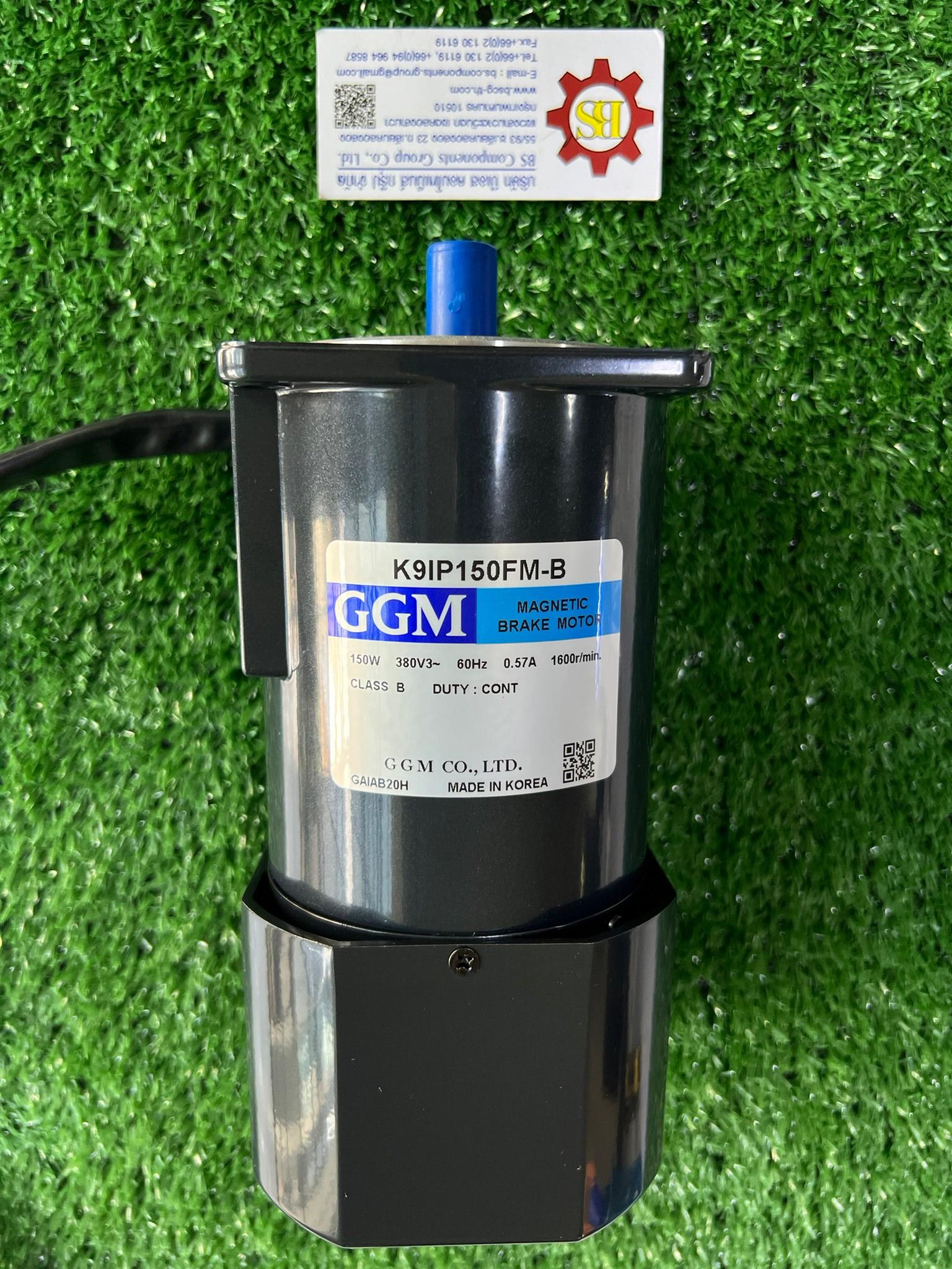 GGM : INDUCTION MOTOR WITH BRAKE MODEL : K9IP150FM-B