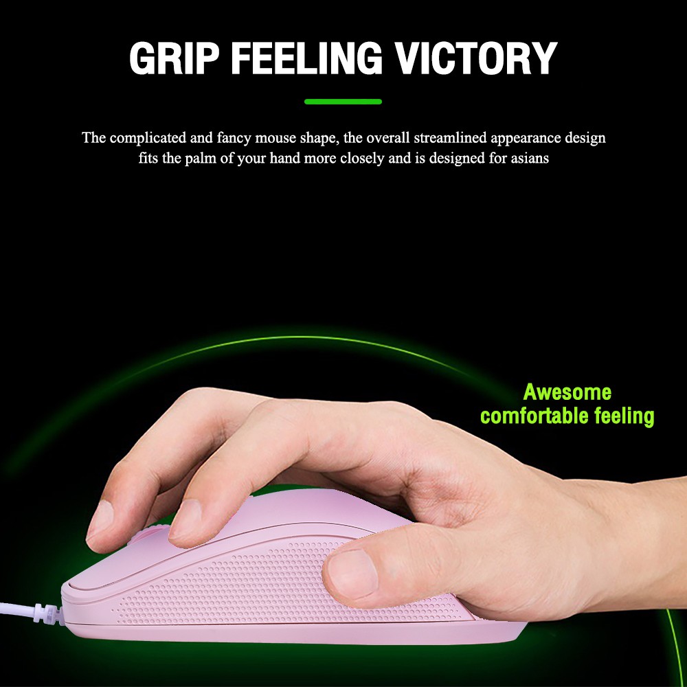 M218 OKER MOUSE USB LED 2400DPI MO-OK-OU-218BK