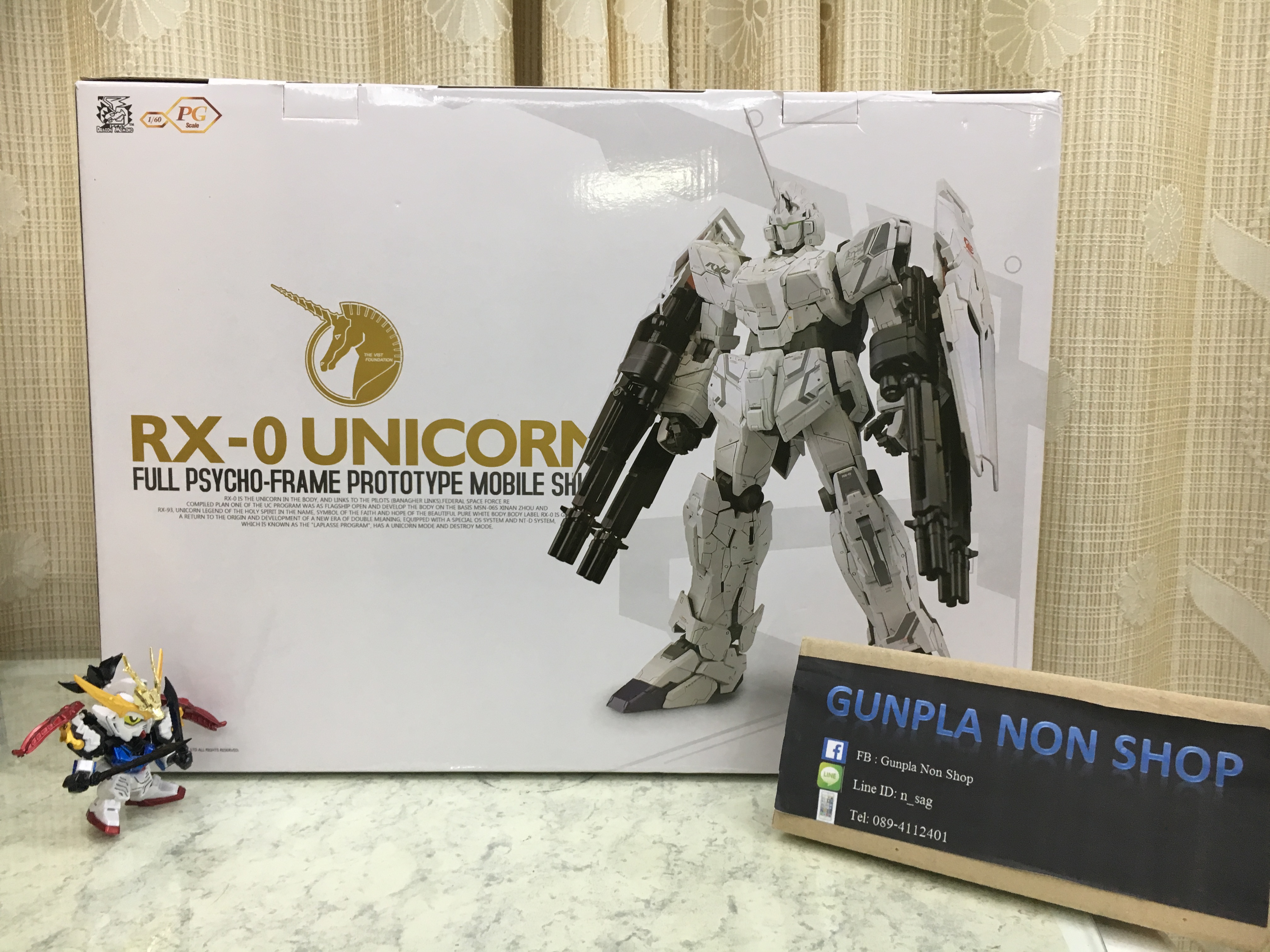PG 1/60 Unicorn Gundam +LED + All part [Momoko]