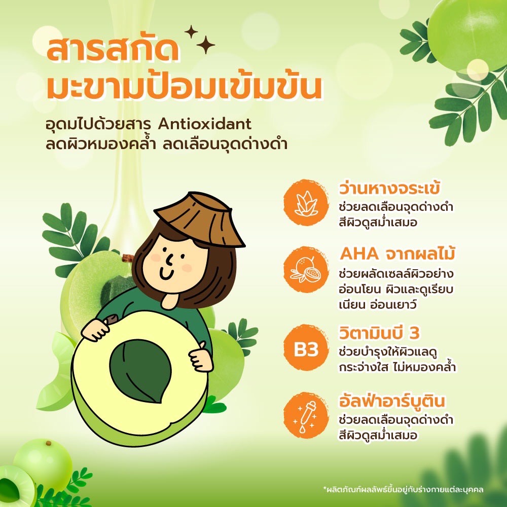 (1ซอง) กาดไพร Kad Prai สูตร๐๑ ฝ้า กระ เซรั่มมะขามป้อม 6กรัม เอมบลิก้า เมลาสมา เซรั่ม