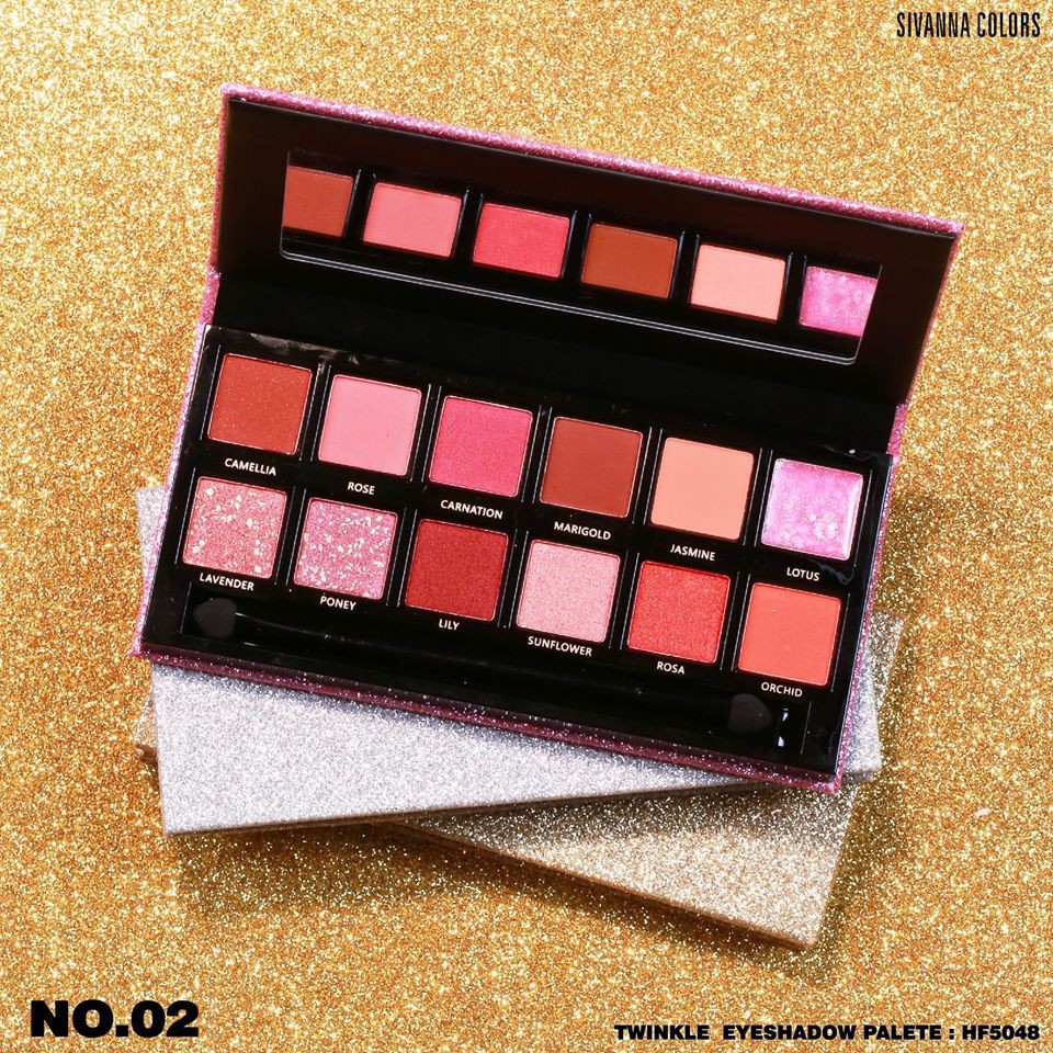 Sivanna Colors Twinkle Galaxy Eyeshadow Palette HF5048 ซีเวียน่า อายแชโดว์ พาเลท
