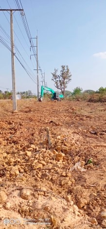 ขายที่ดินราคาถูกติดถนนใหญ่ชยางกรู212 ห่างจากคูบูต้า สาขาเลิงนกทา 2 กม.