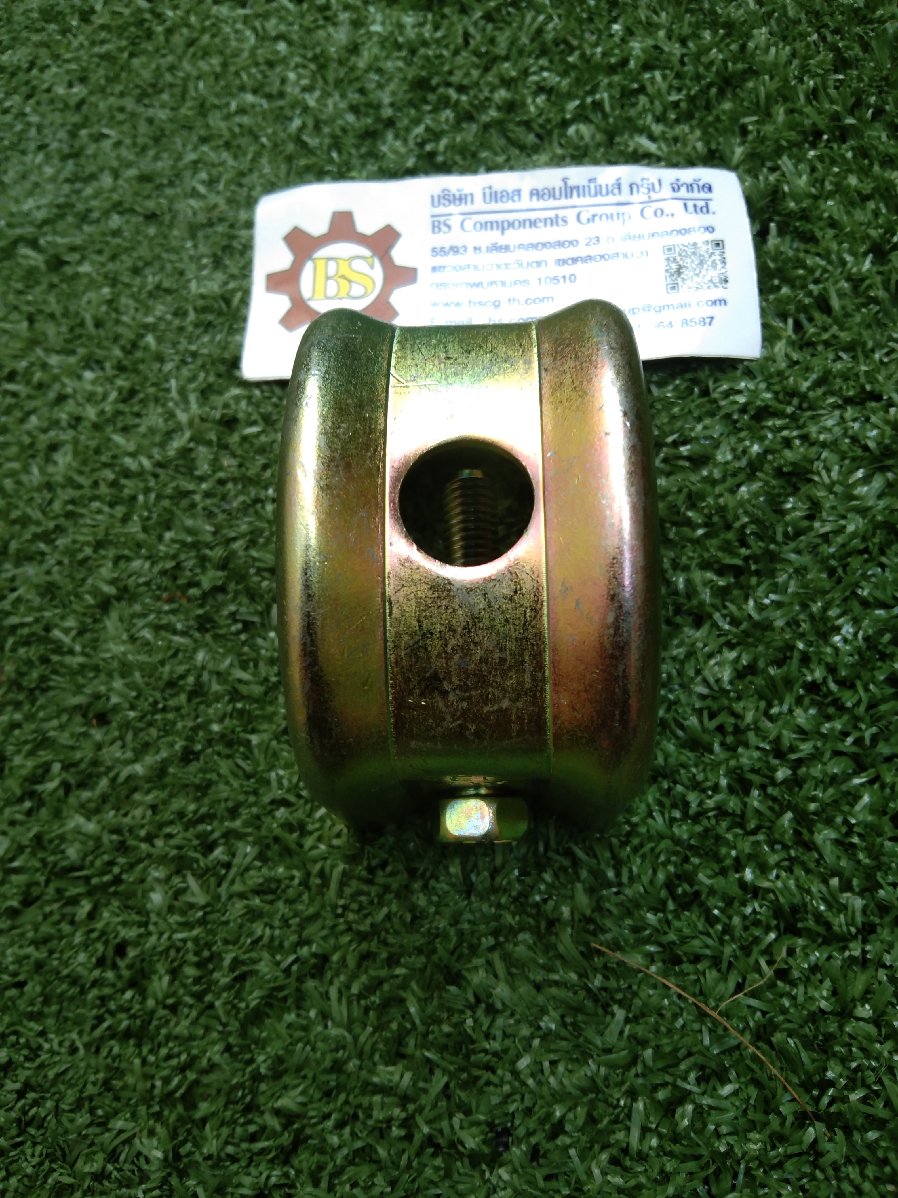 แคล้มฟันจระเข้ เบอร์ 2W ชุบรุ้ง(beam clamp)17-32mm.