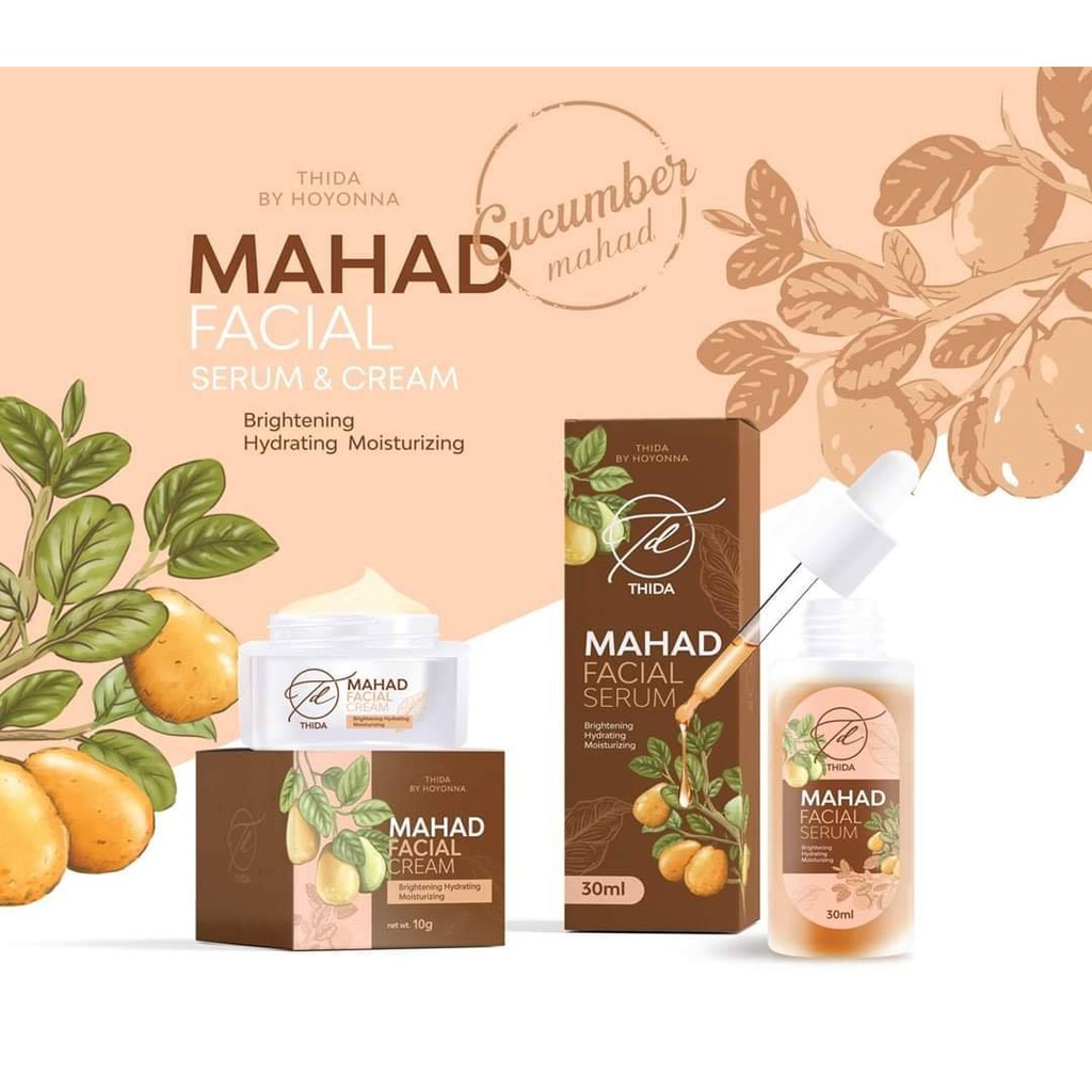 เซ็ตครีมมะหาด หน้าใส ลอกฝ้า กระ Mahad by Thida