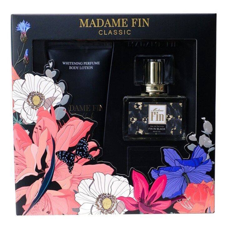 เซ็ทน้ำหอม+โลชั่น มาดามฟิน Madam Fin Perfume Box Set น้ำหอม 6 กลิ่น 6 สไตล์ เหมาะสำหรับให้เป็น ของขวัญ