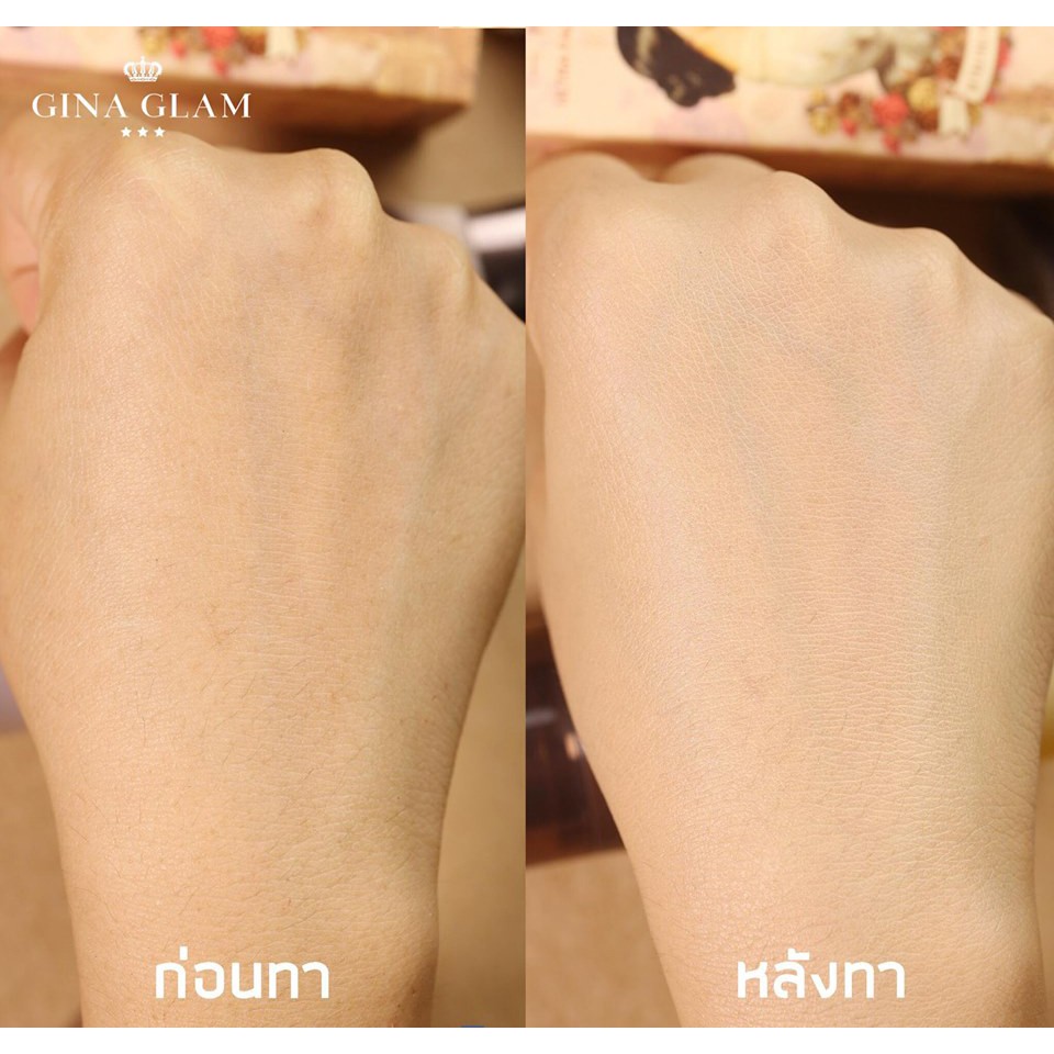 ❤ Gina Glam Princess Ultra Face Base Primer 30g G18 ไพเมอร์เนื้อซิลิโคน จีน่า เกลม ไพรเมอร์ จีน่าแกรม ปกปิดรูขุนขน
