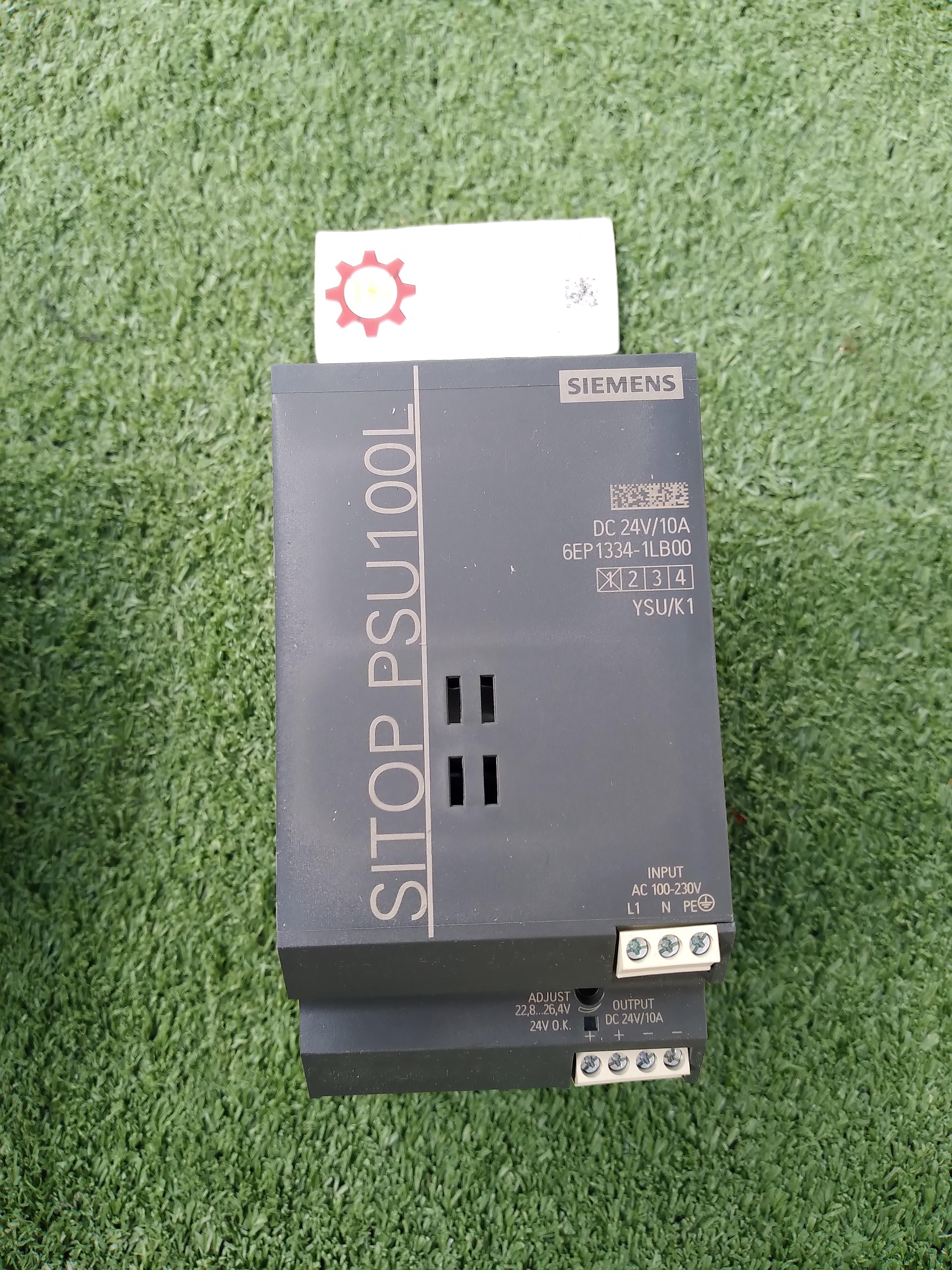 SIEMENS : SITOP PSU100L 24 V/10 A Stabilized power supply input: 120/230 V AC, output: DC 24 V/10 A 6EP1334-1LB00