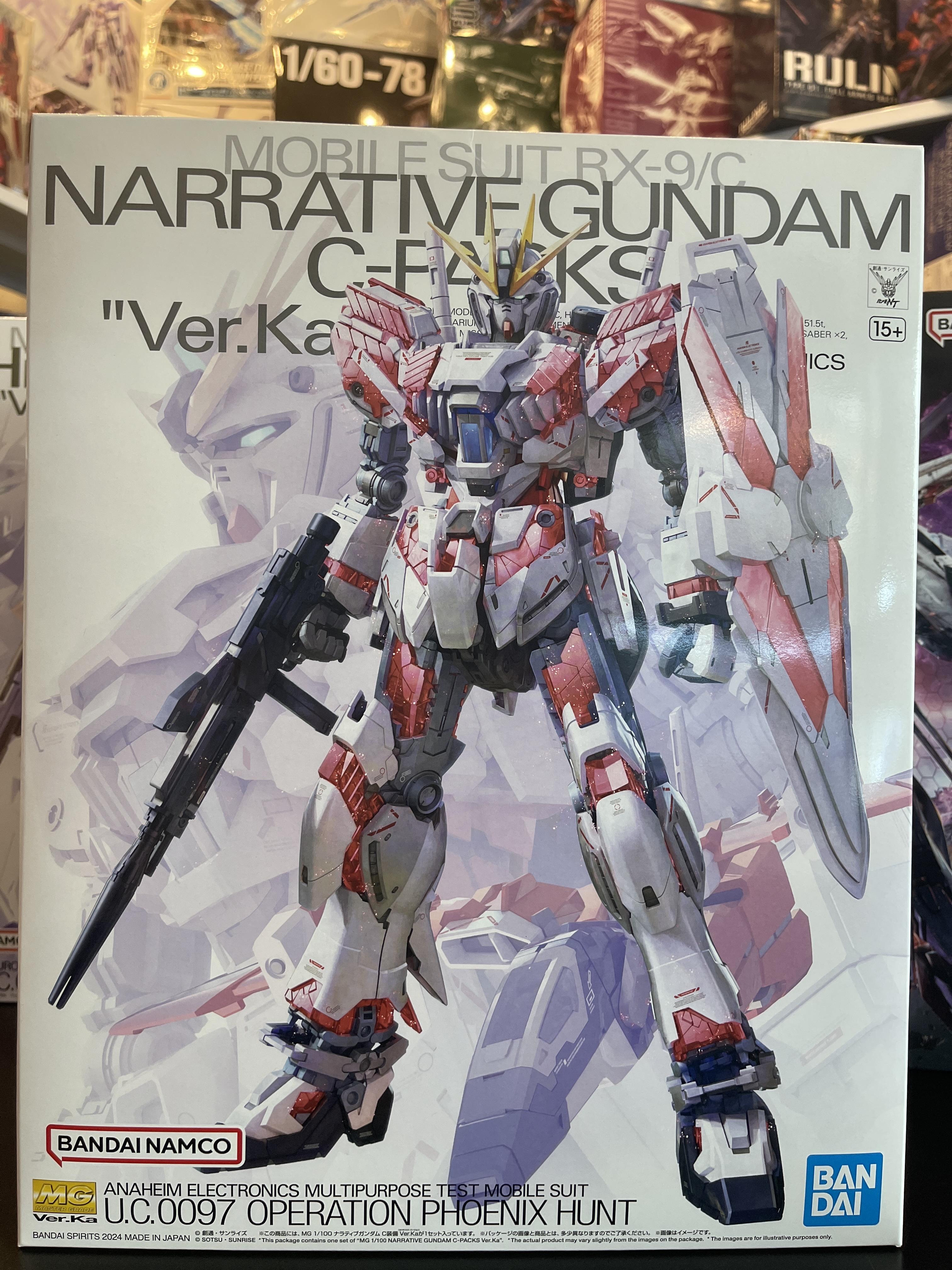 MG 1/100 Narrative Gundam C-Packs Ver. Ka