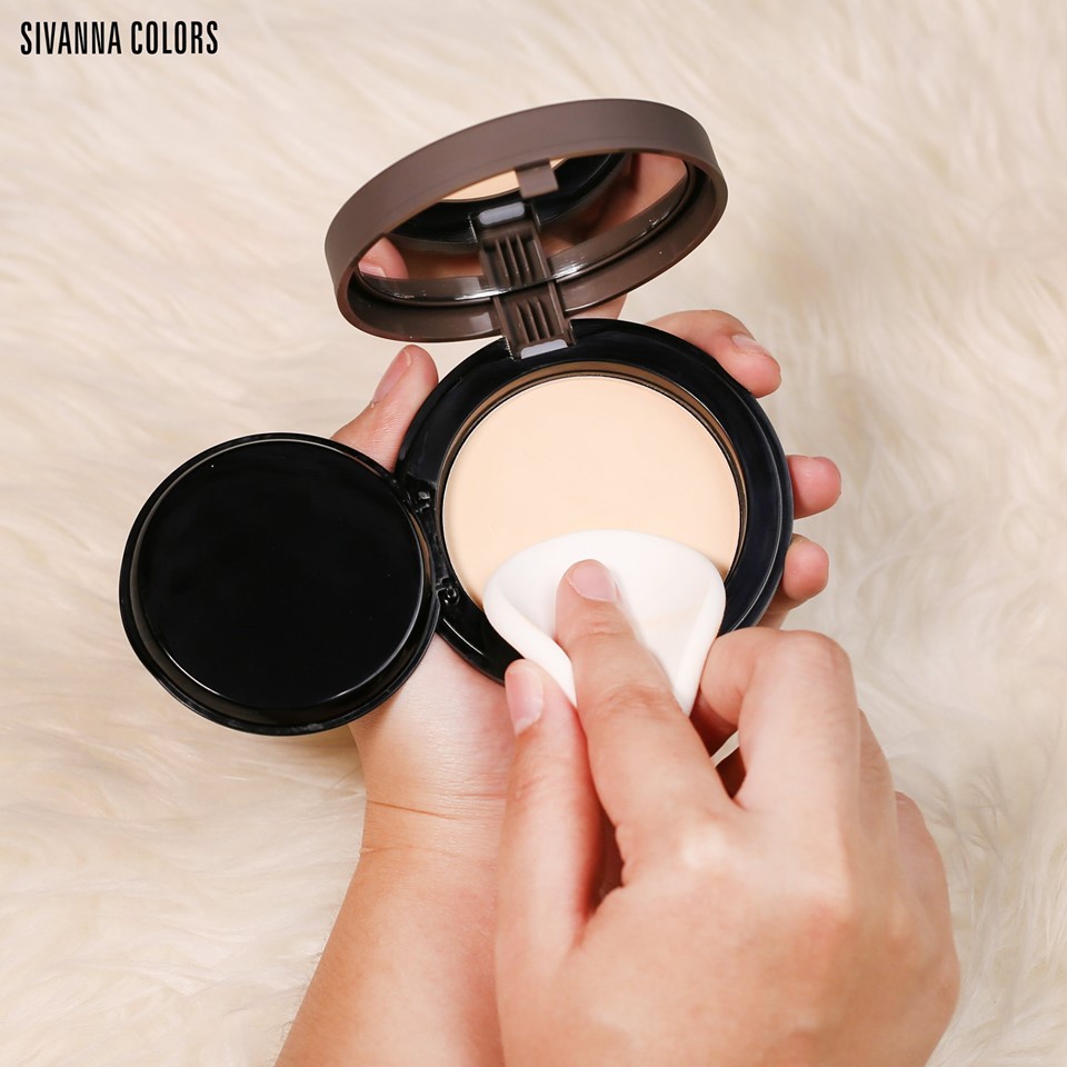 Sivanna Colors HD Sheer Foundation Luminous Compact HF2006 ซีเวียน่า แป้งผสมรองพื้น