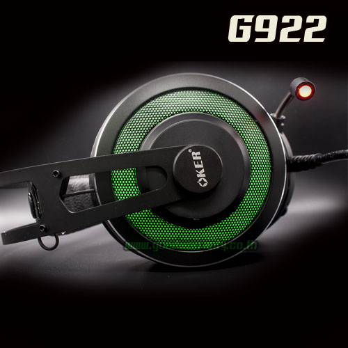 OKER G922 OKER 7.1 GAMING Headset 7COLORS PULSATION LED/USB G922 SKU-00157