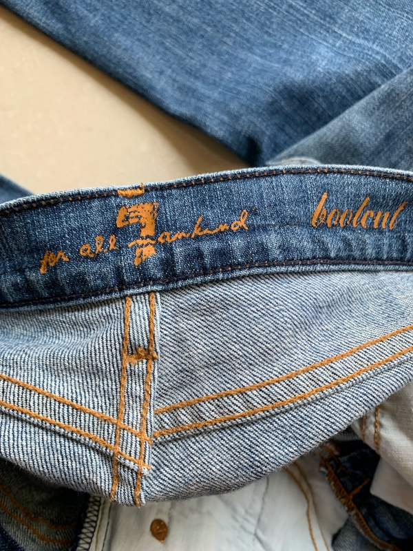 ยีนส์มือสอง 7 For All Mankind Made in USA