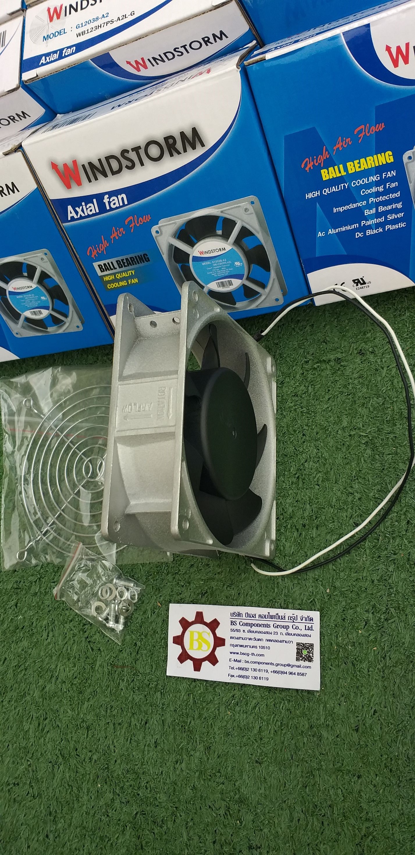 WINDSTORM : พัดลม WB123H7PS-A2L-G (G12038-A2)