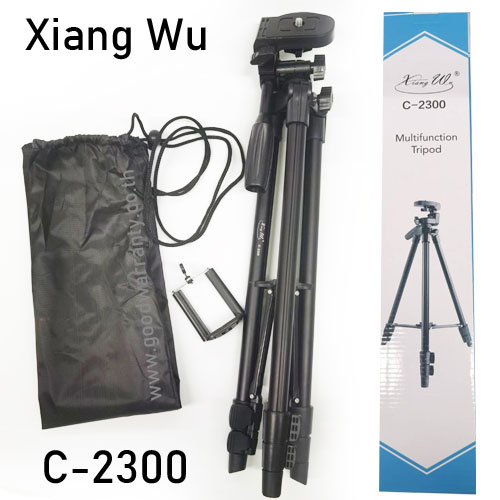 Xiangwu® C-2300 Multifunction Tripod ขาตั้งกล้องหรือโทรศัพท์ ขาจับมือถือ ขาตั้งมือถือ HL-YT-CR-2300C