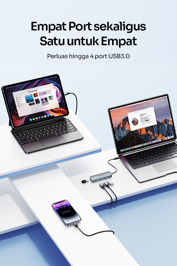 ROBOT H340C INTERFACE USB 3.0 HUB 4PORT HB-4P-RB-H340C