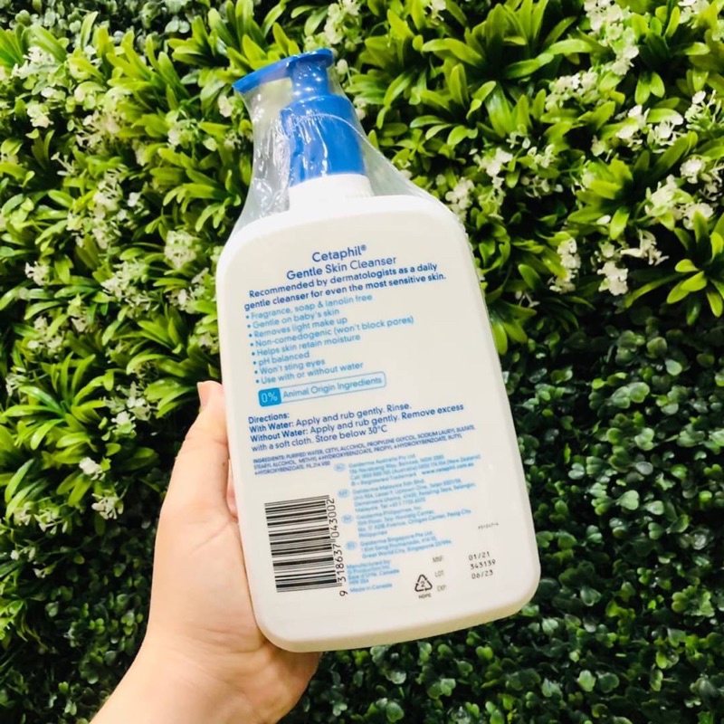 Cetaphil Gentle Skin Cleanser 1 litre เซตาฟิล เจนทิล สกิน คลีนเซอร์ 1 ลิตร