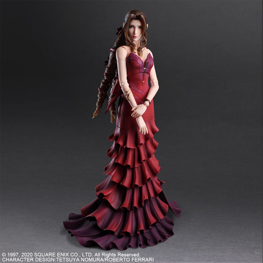 Final Fantasy VII Remake Intergrade" Play Arts AERITH GAINSBOROUGH DRESS VER.