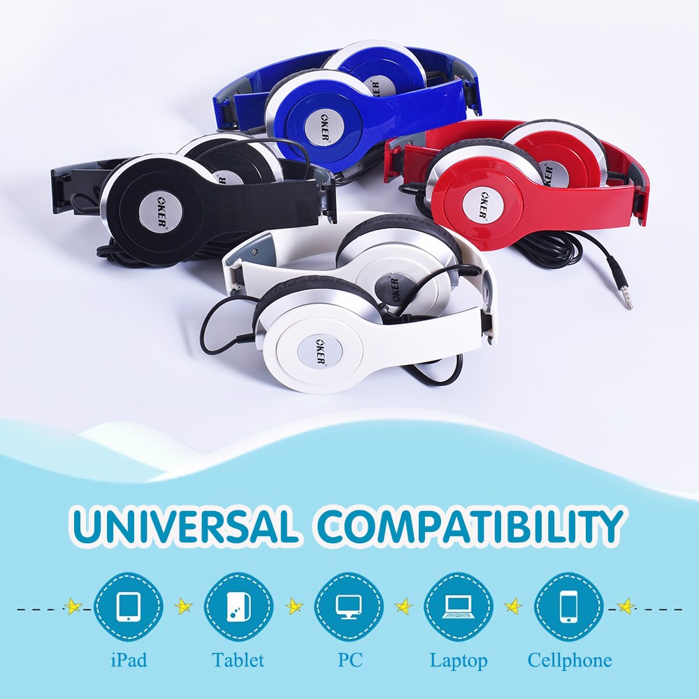 OKER SM-350 OKER หูฟังพร้อมไมค์ SMALLTALK 3.5 มม HP-HM-OK-350XX