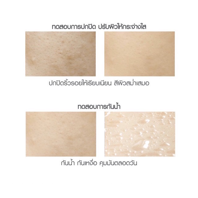 (1ซอง) Cathy Doll Skin Fit Nude Matte Foundation 6 ml เคที่ดอลล์ ครีมรองพื้น แมทต์