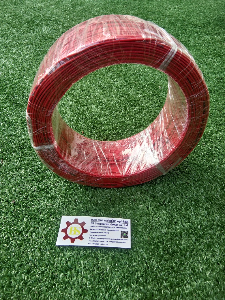 HOSIWELL : สาย UL1007 -20AWG-Red 305m/roll