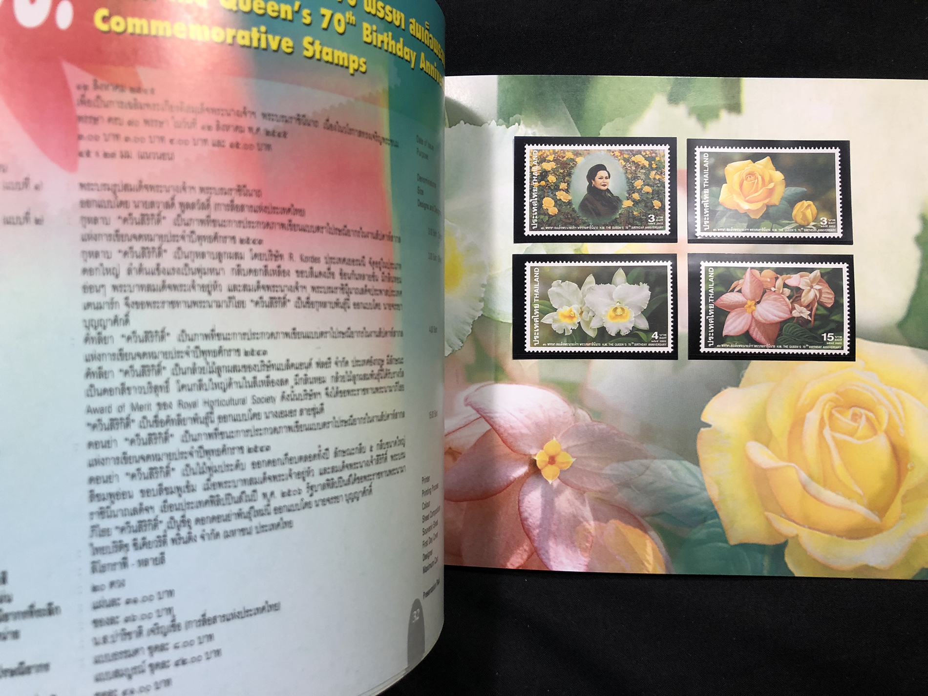 สมุดตราไปรษณียากรไทยประจำปี 2545