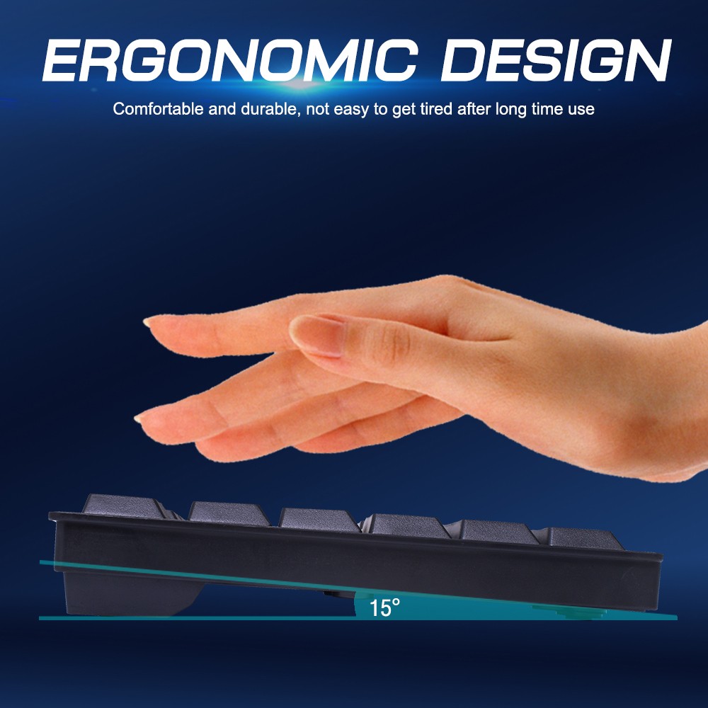 K-477 OKER FASHION OFFICE WIRED KEYBOARD USB KB-UB-OK-KB477