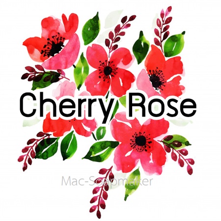 Cherry rose / น้ำมันหอม เชอรี่โรส ละลายในแอกอฮอล์และน้ำมัน -ไม่เร่งเทรซ