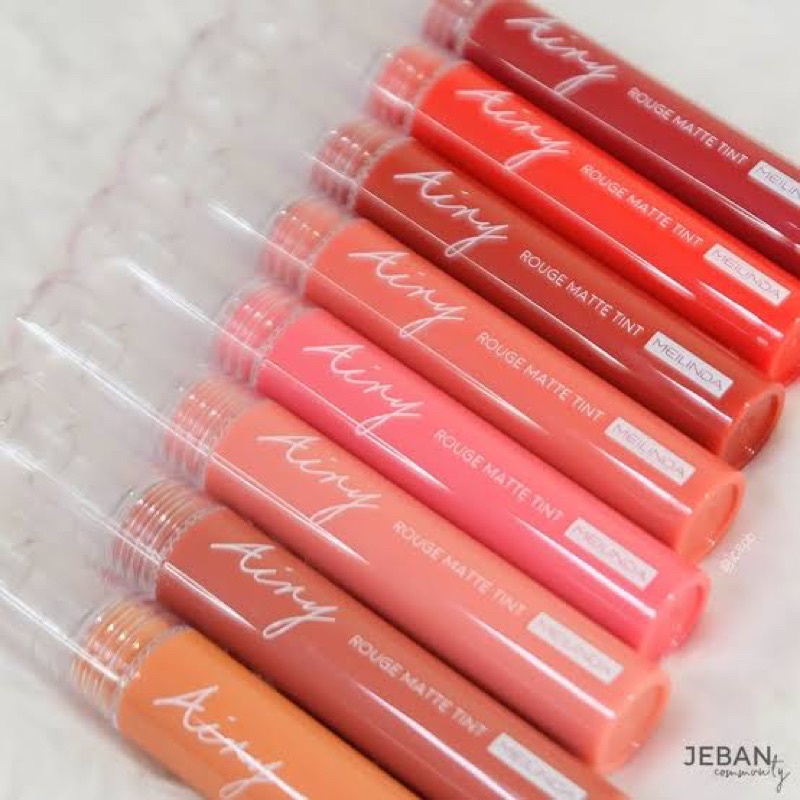 Meilinda Lip Airy Rouge Matte Tint MC2069 เมลินดา แอร์รี่ รูจ แมท ทินท์ 4.3กรัม