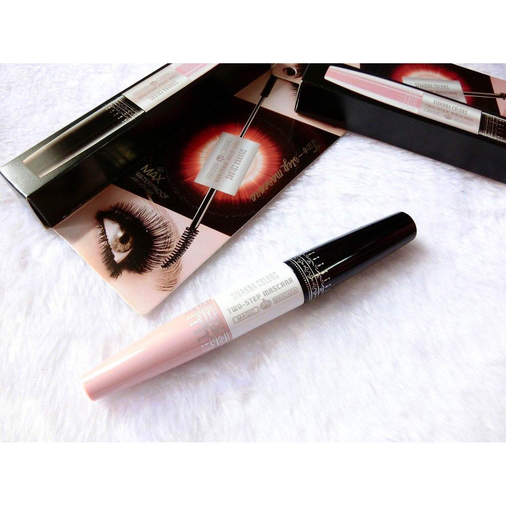 Sivanna Colors 2 Step Mascara HF891 ซีเวียน่า มาสคาร่า 2 หัว