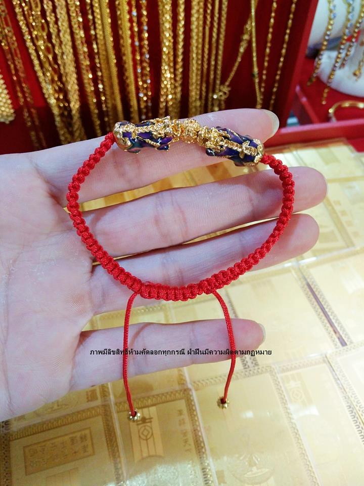 ด้ายแดงมงคลปี่เซียะ5ธาตุคู่เปลี่ยนสีได้ เป็นรุ่นพิเศษสรรพคุณทวีคูณ