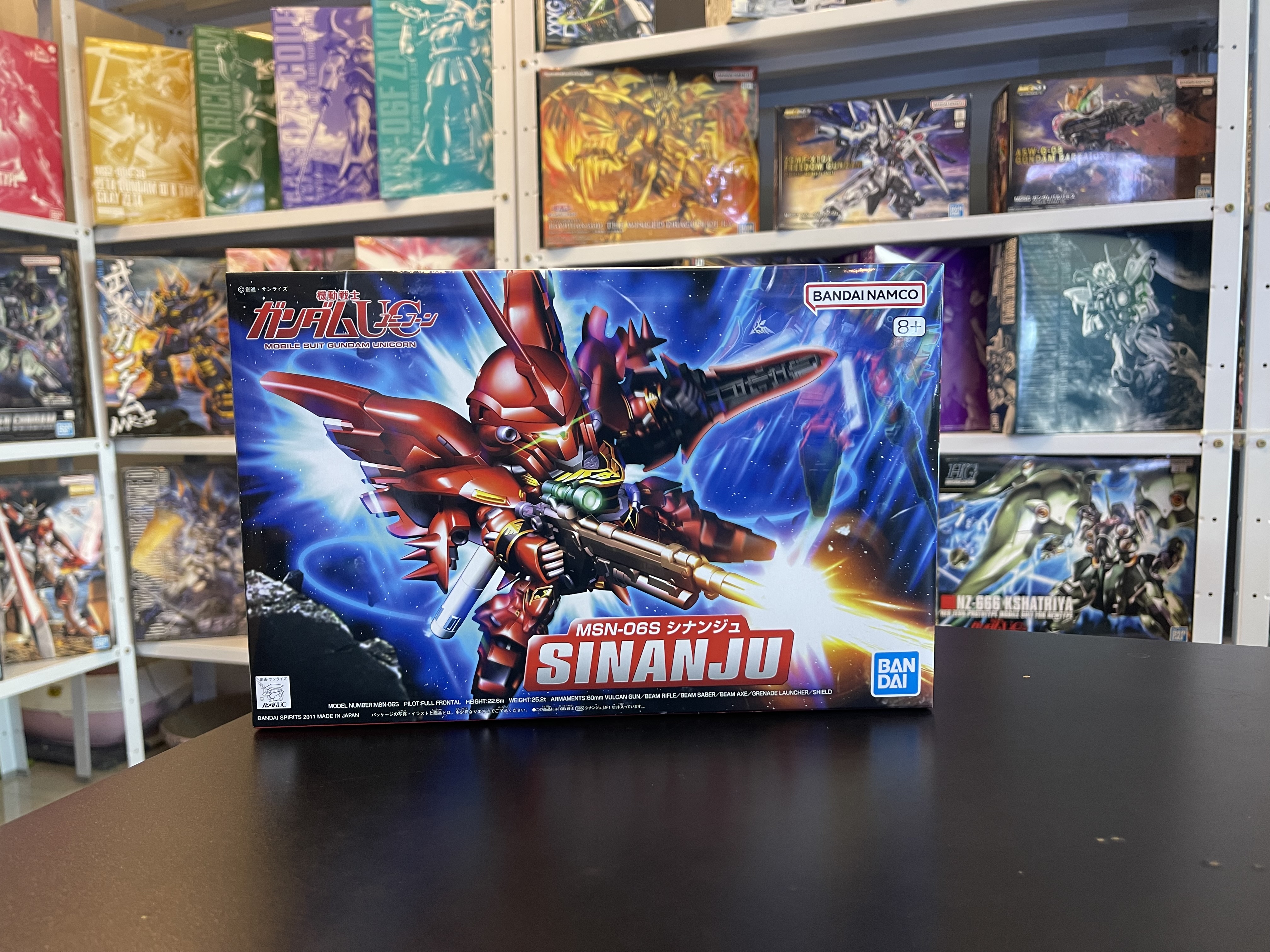 SD 365 Sinanju (Gundam Model Kits) Bandai