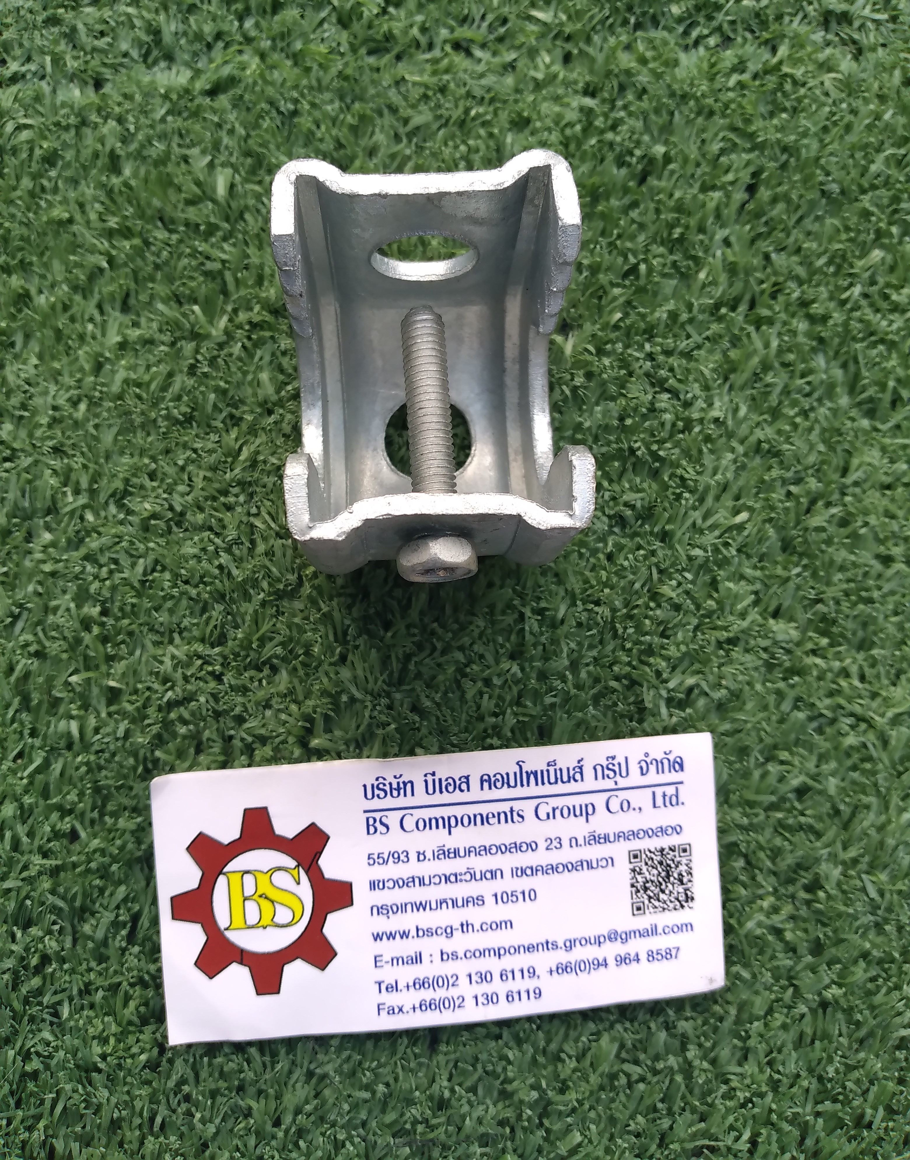 แคล้มฟันจระเข้ เบอร์ 1W ชุบHDG (beam clamp) 5-20mm.