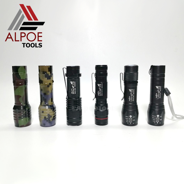 ไฟฉายชาร์จ สาย USB ขนาดเล็ก มีไฟข้าง