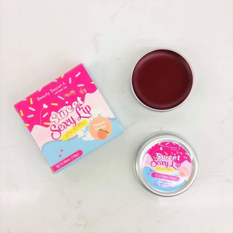Beauty Secret 4 : Sweet Sexy Lip 10g ลิปบำรุงริมฝีปาก