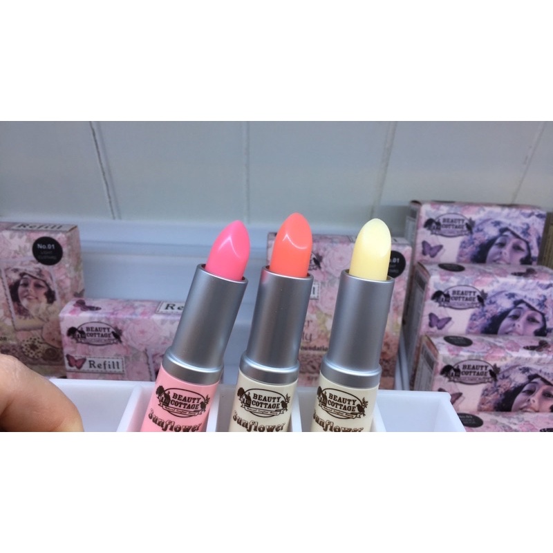 BEAUTY COTTAGE SUNFLOWER SEEDS MOISTURIZING LIP BALM SPF15 ลิปบาล์ม