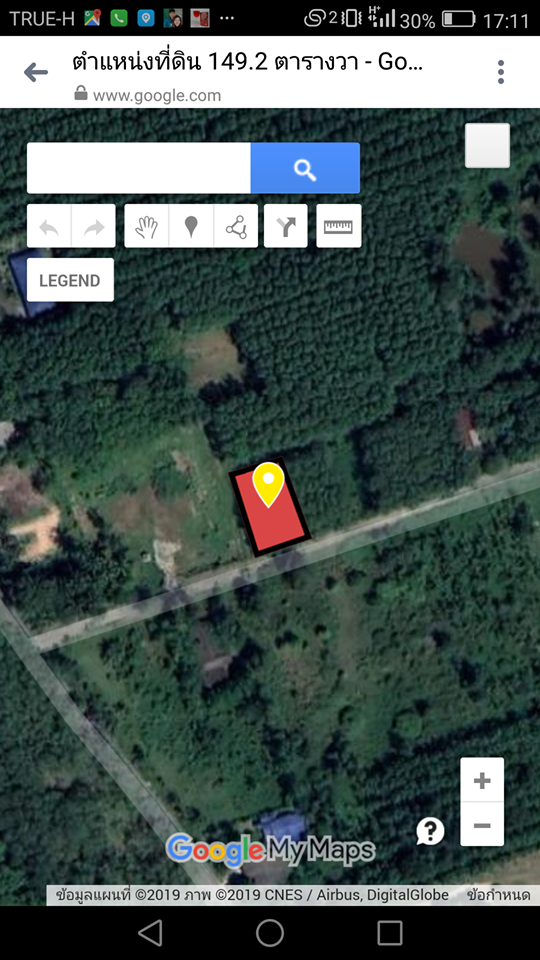 ขายที่ดินสวยทำเลทองราคาถูก อ.เมืองตรัง 149.2 ตรว.