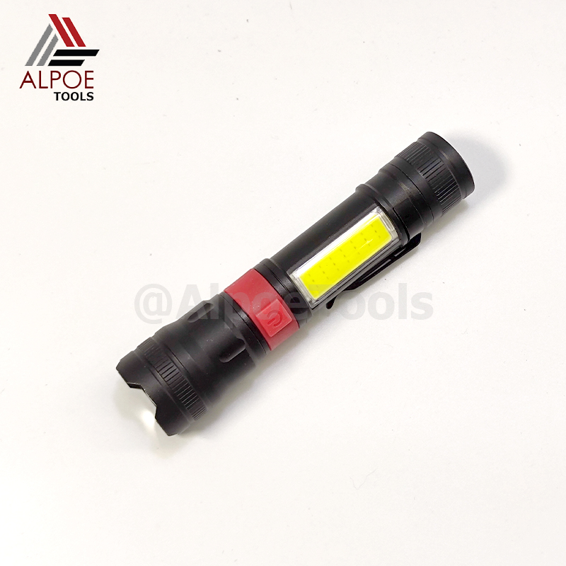 ไฟฉายแรงสูง หลอด T12 พร้อมอุปรกรณ์ชาร์จ มีไฟข้าง รุ่น MAX-826