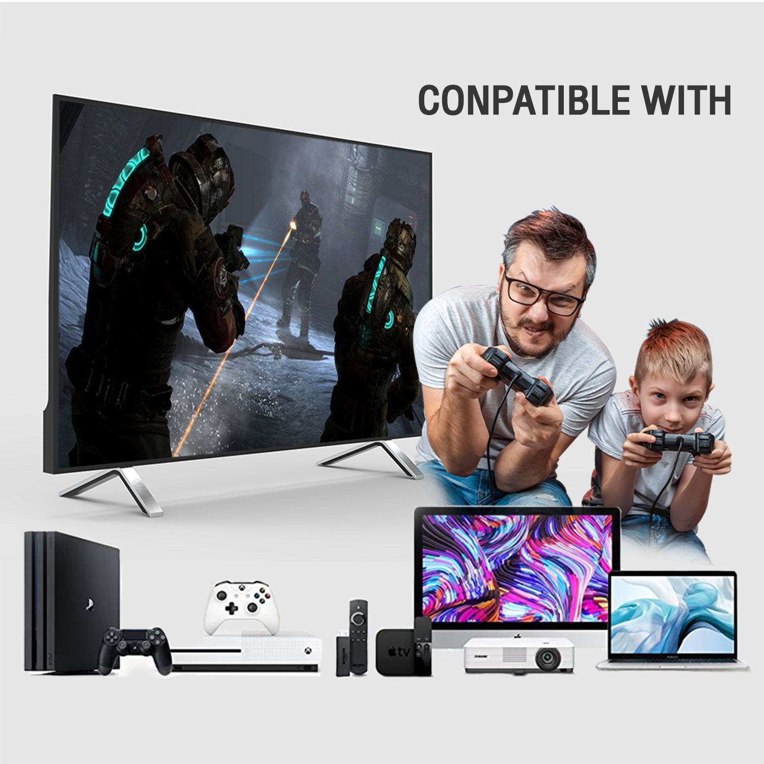 GL-400 GLINK HDMI 2.0 BI-DIRECTION SWITCH AND SLITTER 2 IN1 DA-GO-HM-GL400