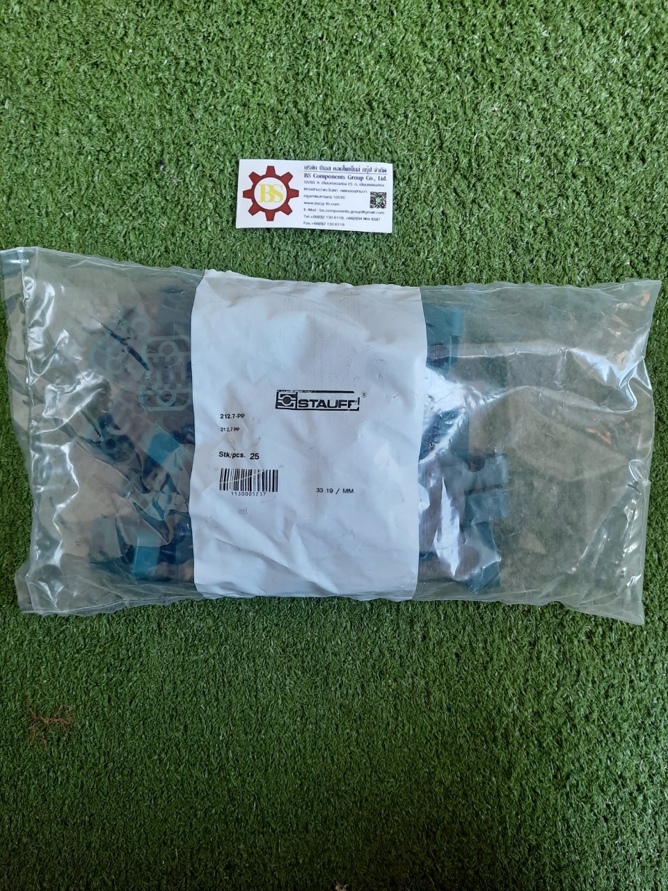 STAUFF : 212.7-PP : Single clamp body PP 12.7 mm OD